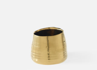 Bundled Item: Gold Tegan Pot